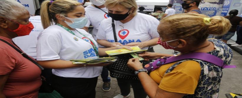 Estado do Rio realiza 5.500 atendimentos no segundo dia da Semana da Saúde da Baixada Fluminense