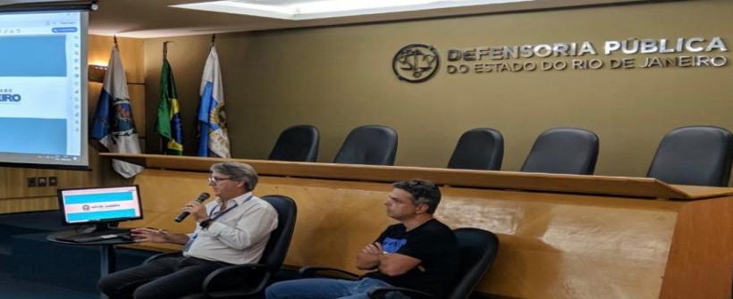  Superintendente e médico da SES ministram palestra na Defensoria Pública