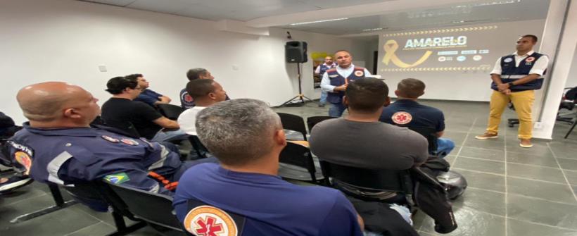Maio Amarelo: SAMU-RJ realiza capacitação para condutores de ambulância