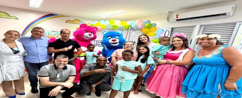 Unidades de saúde estaduais realizam atividades recreativas no Dia das Crianças