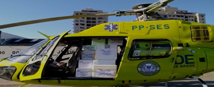 Secretaria de Saúde inicia entrega do maior lote de vacinas contra a Covid-19 aos 92 municípios