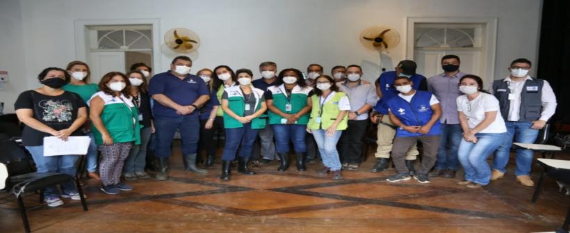 Vigilância Sanitária Estadual orienta pessoas acolhidas nos abrigos provisórios em Petrópolis