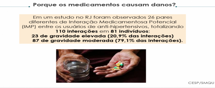Webinar da Coordenação Estratégica em Segurança do Paciente mostra estratégias para prevenir danos por medicamento