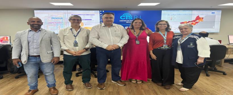 Secretário de Saúde do Paraná visitou o Centro de Inteligência em Saúde