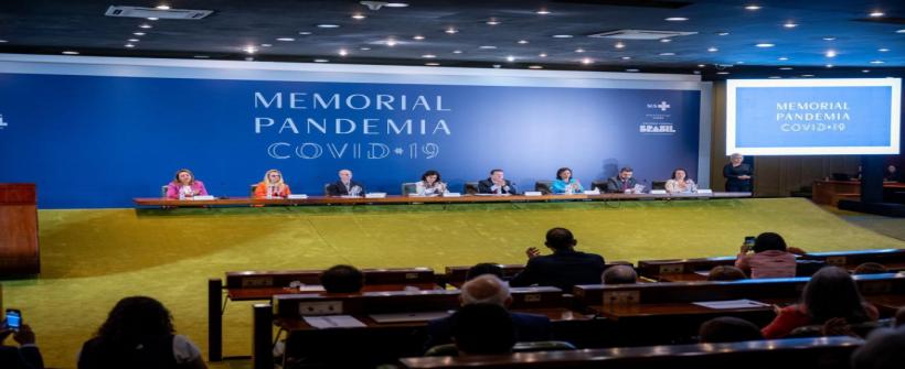 Secretária Claudia Mello participa de abertura de seminário para criação de memorial sobre a pandemia de Covid-19