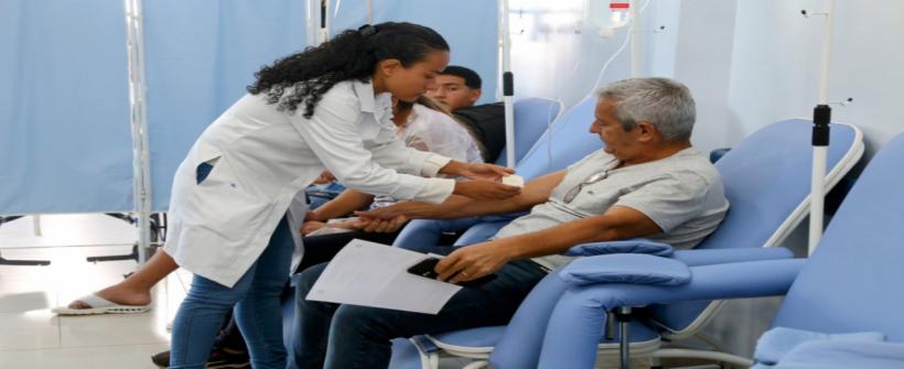 Com apoio da Secretaria de Estado de Saúde, Centro de Hidratação de Resende atinge a marca de sete mil atendimentos