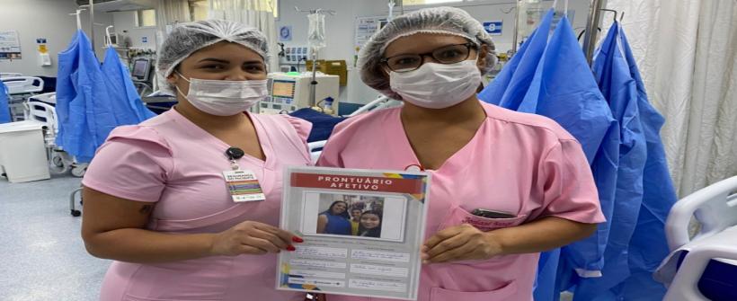 “Prontuário Afetivo”: mais acolhimento a pacientes internados no Hospital Estadual Carlos Chagas