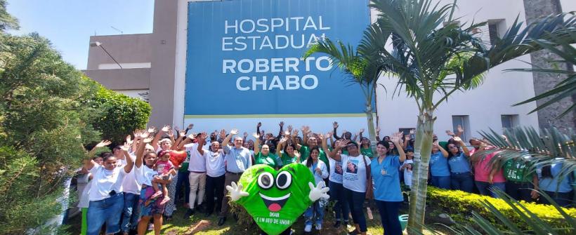 Hospital Estadual Roberto Chabo, em Araruama, promove eventos pelo Dia Nacional da Doação de Órgãos