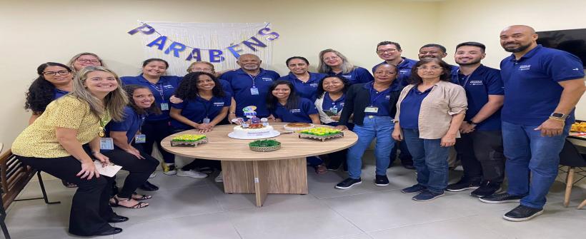 Servidor da Central de Mandados da Secretaria de Estado de Saúde recebe homenagem antes da aposentadoria