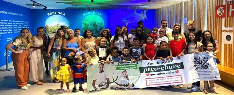 Ação faz parte de projeto para melhorar a autoestima e proporcionar espaço cultural a crianças que passam por cuidados hospitalares.