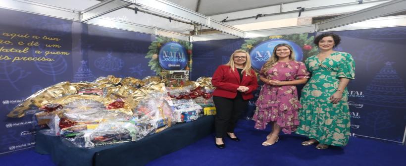 Primeira-dama Analine Castro e presidente do Rio Solidário destacaram tradicional parceria com a SES-RJ