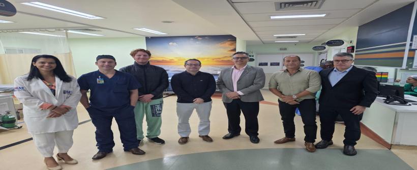 Unidade é especializada na assistência a pacientes com múltiplos traumas e conta com profissionais especializados no exterior 