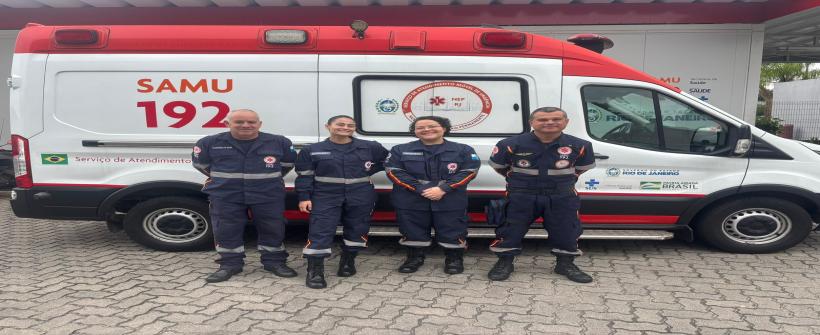 Primeira turma participou de imersão prática em operações, regulação e transporte de pacientes