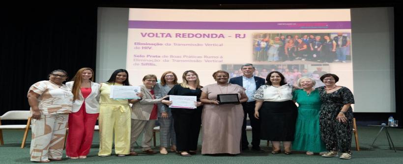 Representantes da Saúde estadual participaram da cerimônia realizada em Brasília, reconhecendo boas práticas em Volta Redonda, Mesquita e Teresópolis 