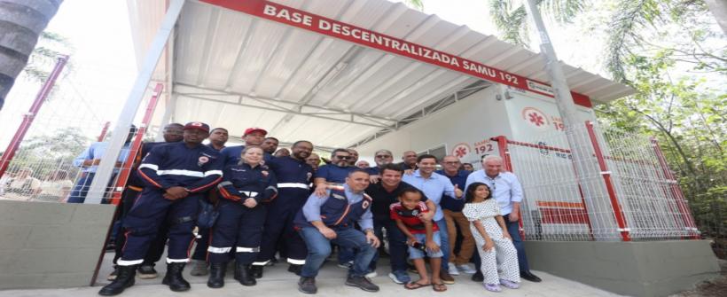 Zona Oeste do Rio ganha duas novas bases do SAMU Capital