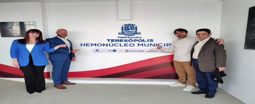 Com gestão do Hemorio, Teresópolis inaugura unidade para doação de sangue