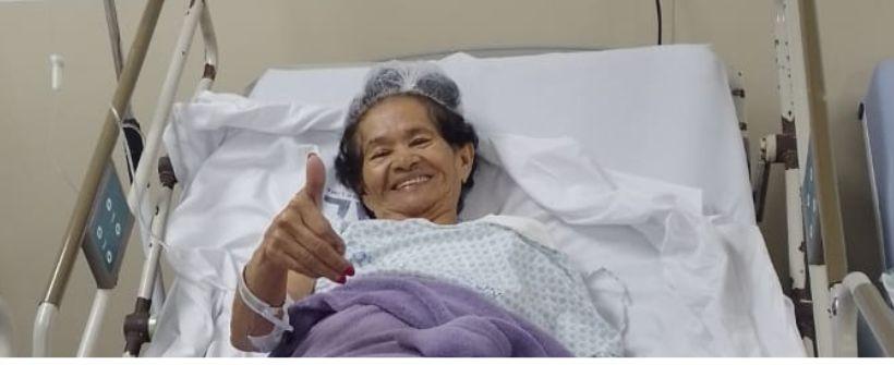 Dona Ivanilda é paciente do HEAL