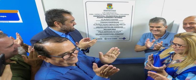 Governador Cláudio Castro inaugura a ampliação da nova UTI Neonatal do Hospital Adão Pereira Nunes