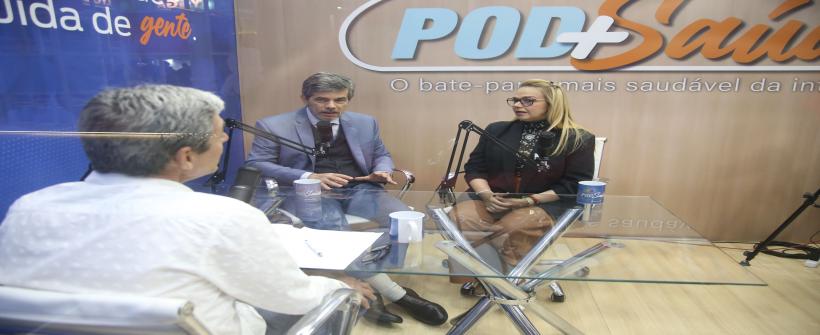 Episódio do “Pod+Saúde” debate humanização no tratamento e avanços tecnológicos no cuidado oncológico