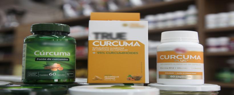 Vigilância sanitária alerta sobre efeitos de suplementos à base de cúrcuma