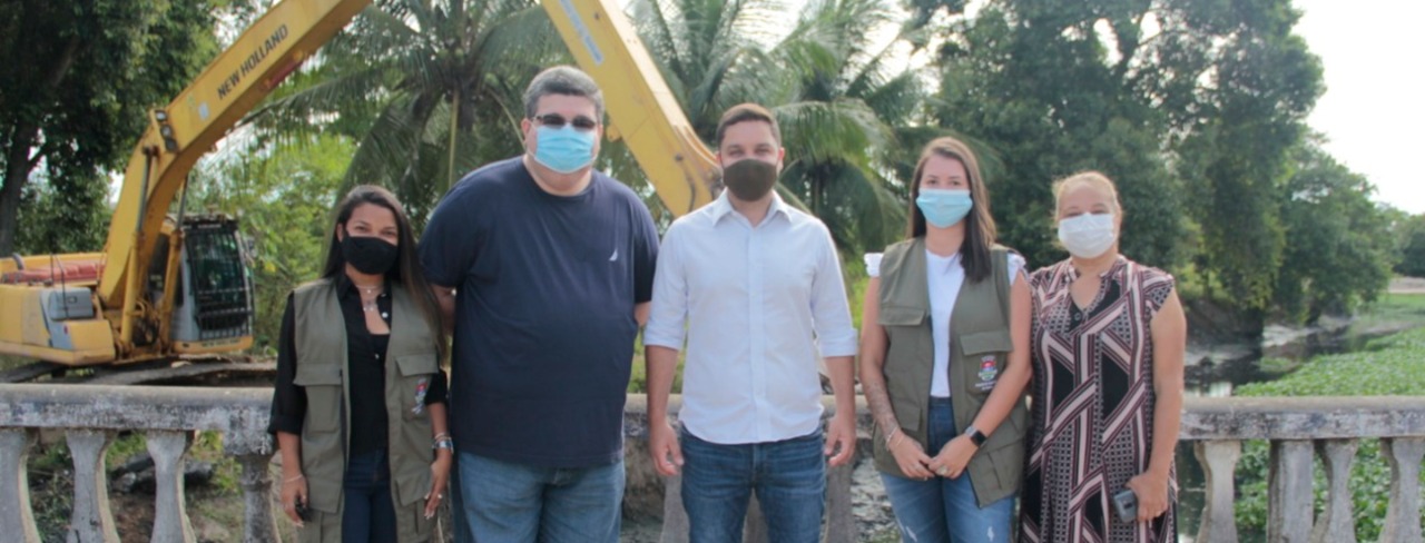 SEAS e Inea iniciam desassoreamento do Rio Trapiche e do Canal do Sangue, em Itaguaí