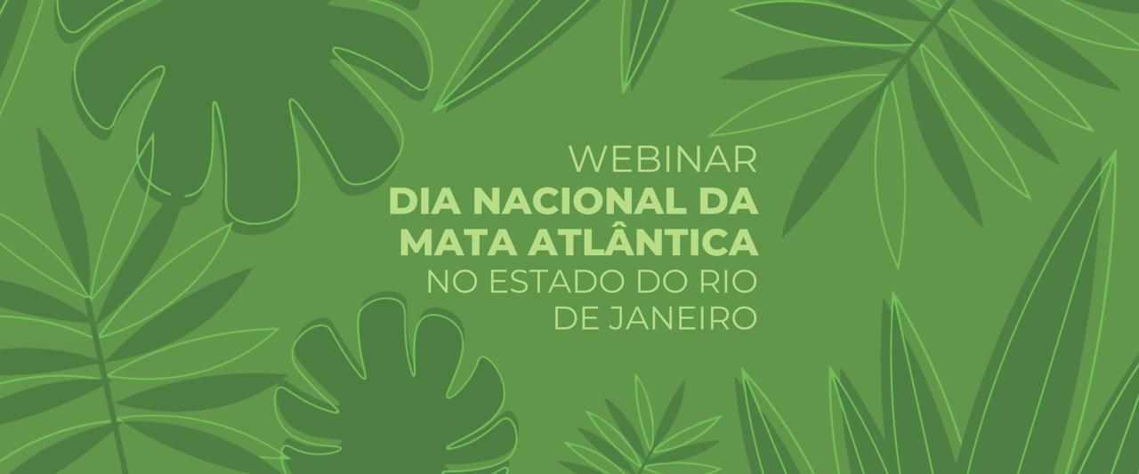 Instituto Estadual do Ambiente celebra Dia da Mata Atlântica em evento online