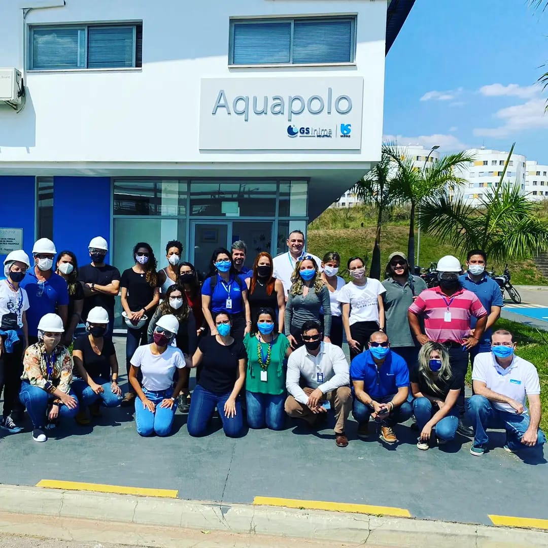  Equipes da Seas e do Inea visitam Projeto Aquapolo em São Paulo