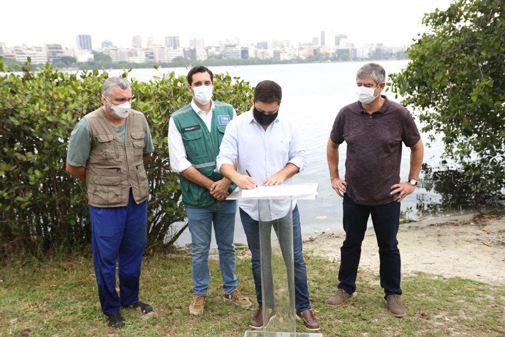 Seas anuncia recuperação do mangue da Lagoa Rodrigo de Freitas
