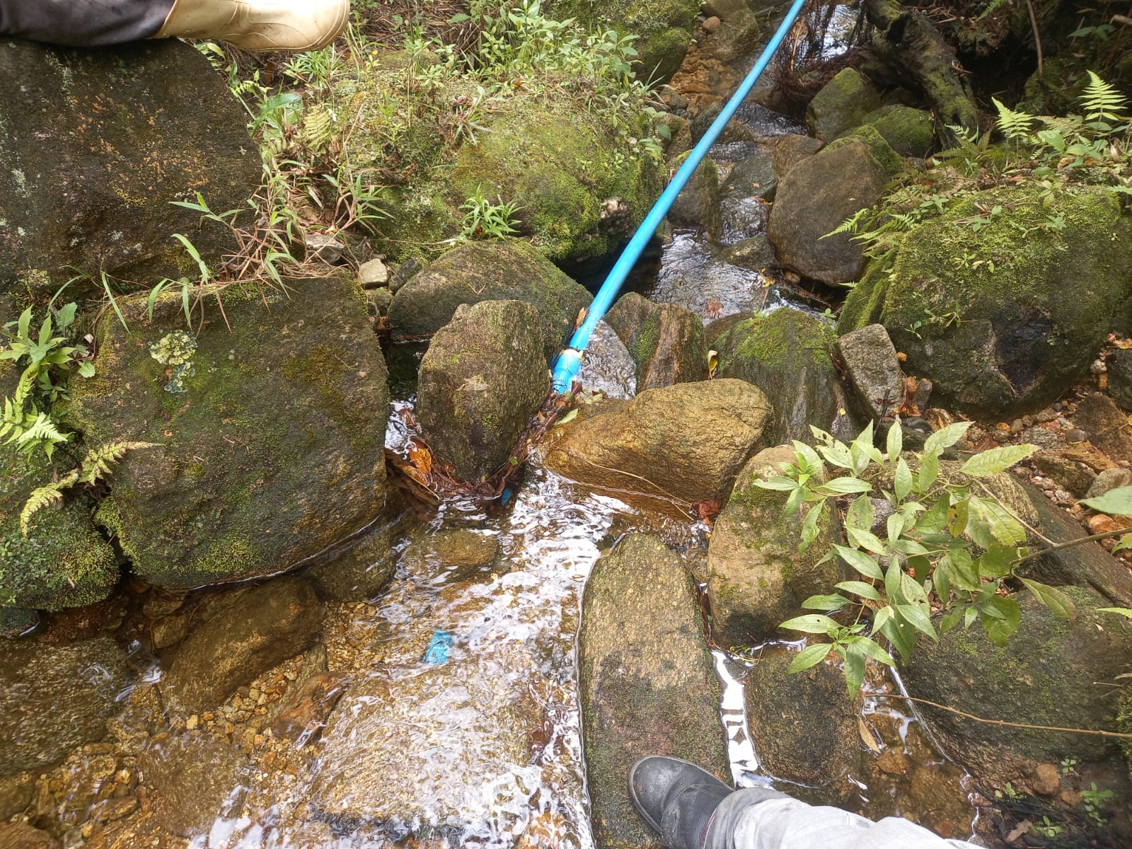 Seas, Inea, em apoio à Cedae, realizam operação para combater captação ilegal de água em Teresópolis