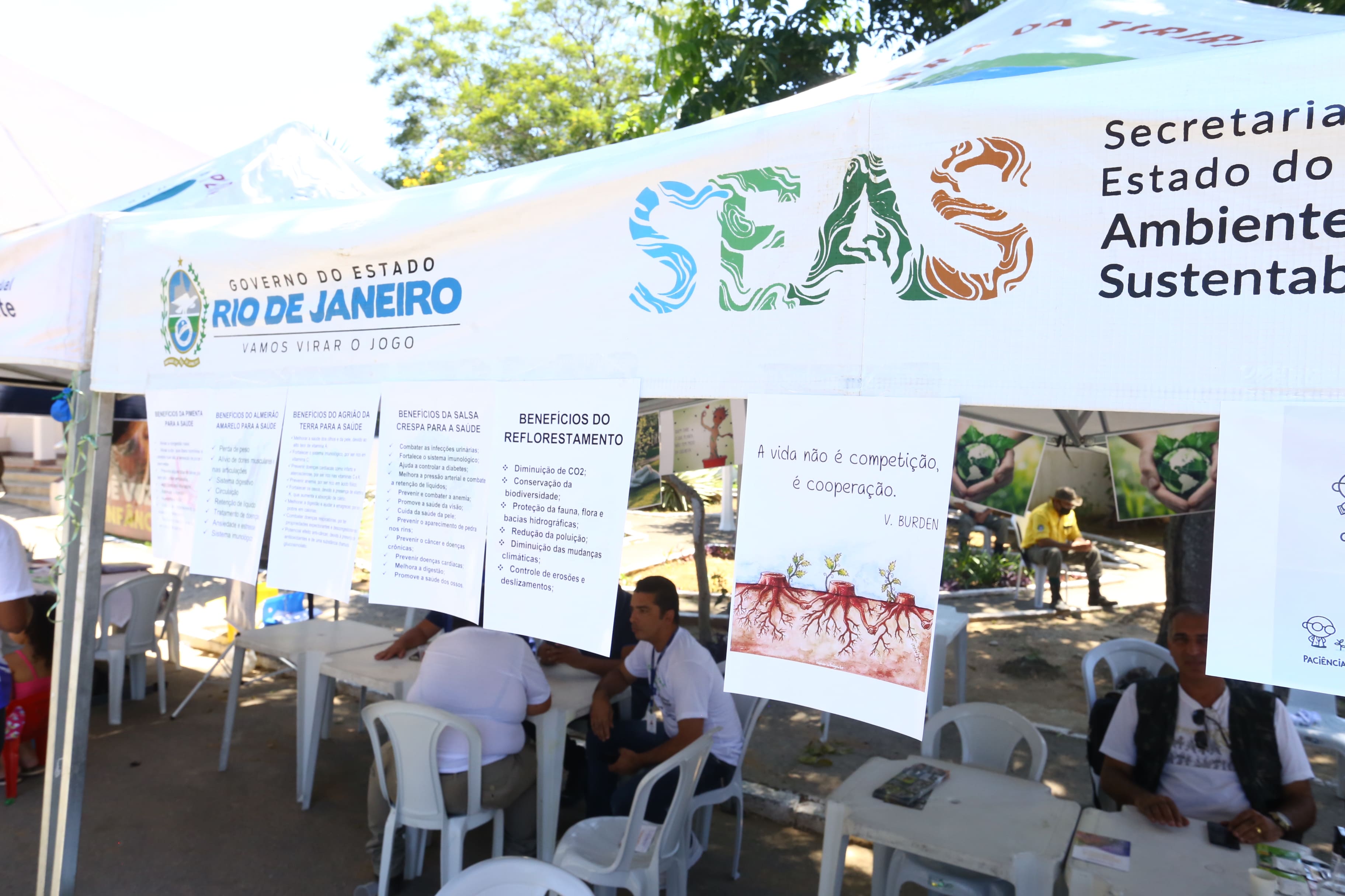 Educação Ambiental e troca de conhecimentos marcam evento da Seas e do Inea em Itaboraí
