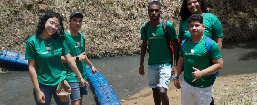 Alunos do Ambiente Jovem desenvolvem ecobarreiras em Três Rios