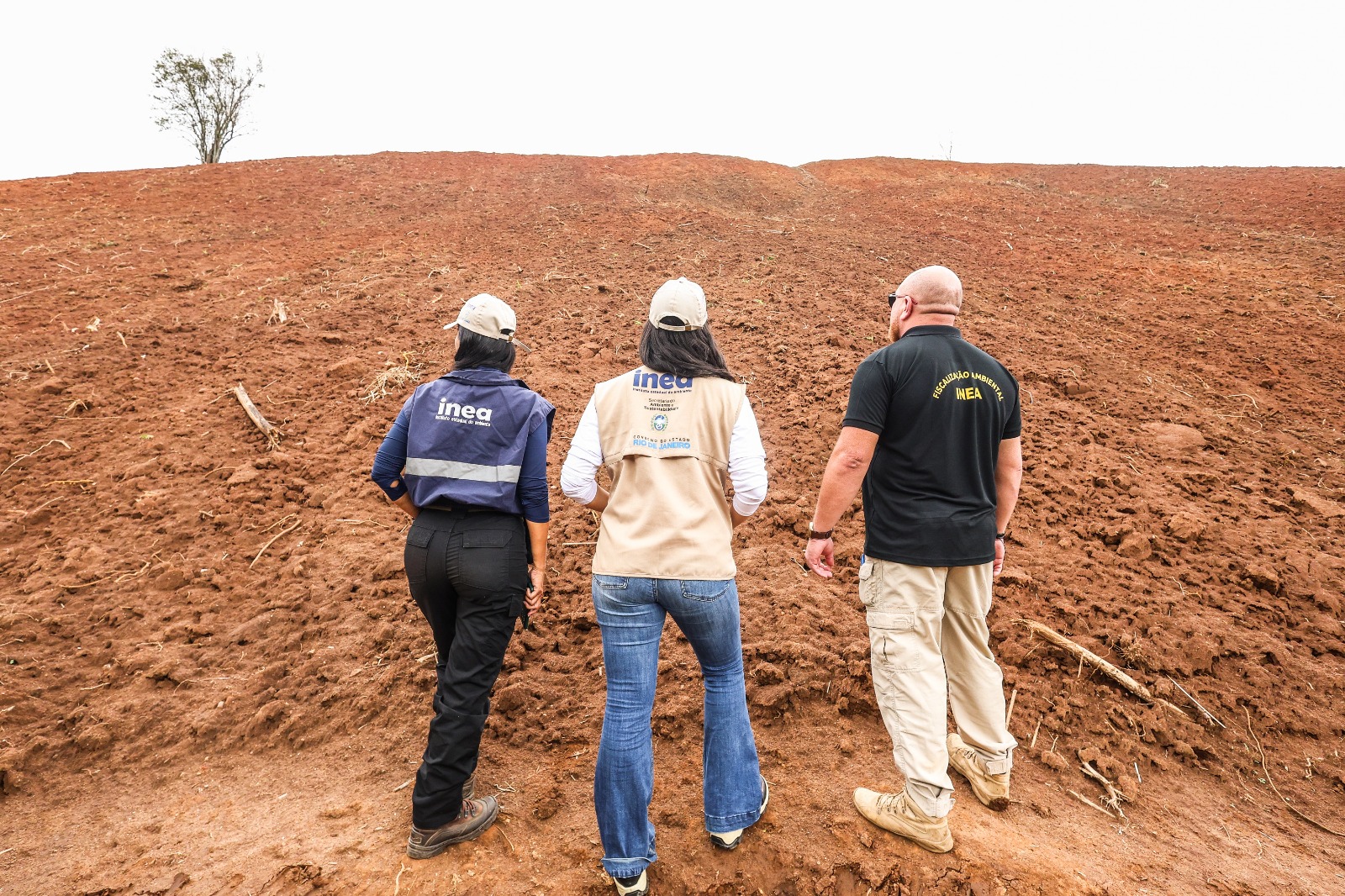 Governo do Estado embarga área desmatada de 21 hectares no Noroeste Fluminense