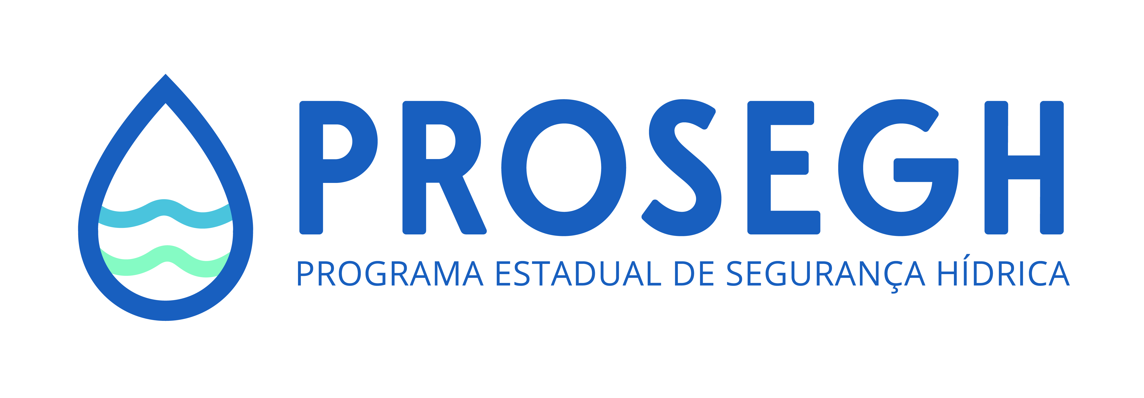 Logo dO Programa Estadual de Segurança Hídrica (Prosegh) 