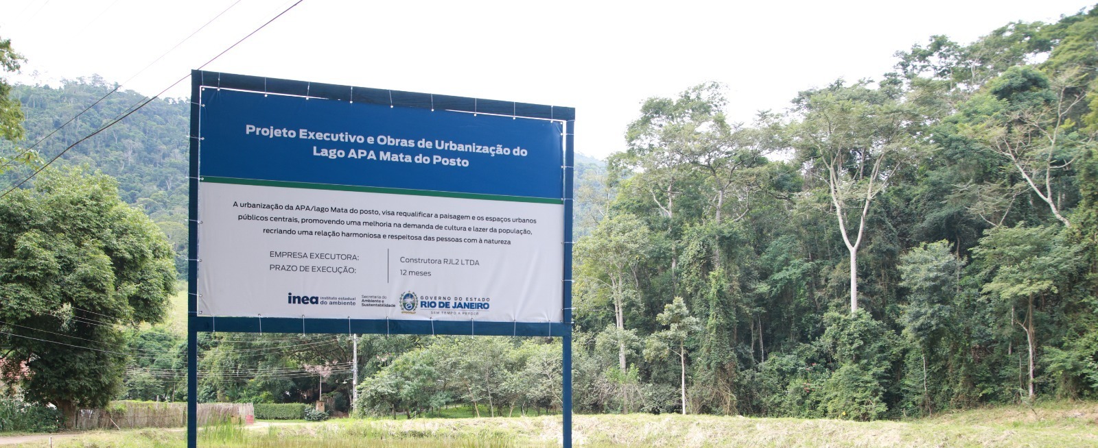 Secretaria de Estado do Ambiente e Sustentabilidade e Inea dão início à obras de urbanização na Área de Proteção Ambiental Mata do Posto