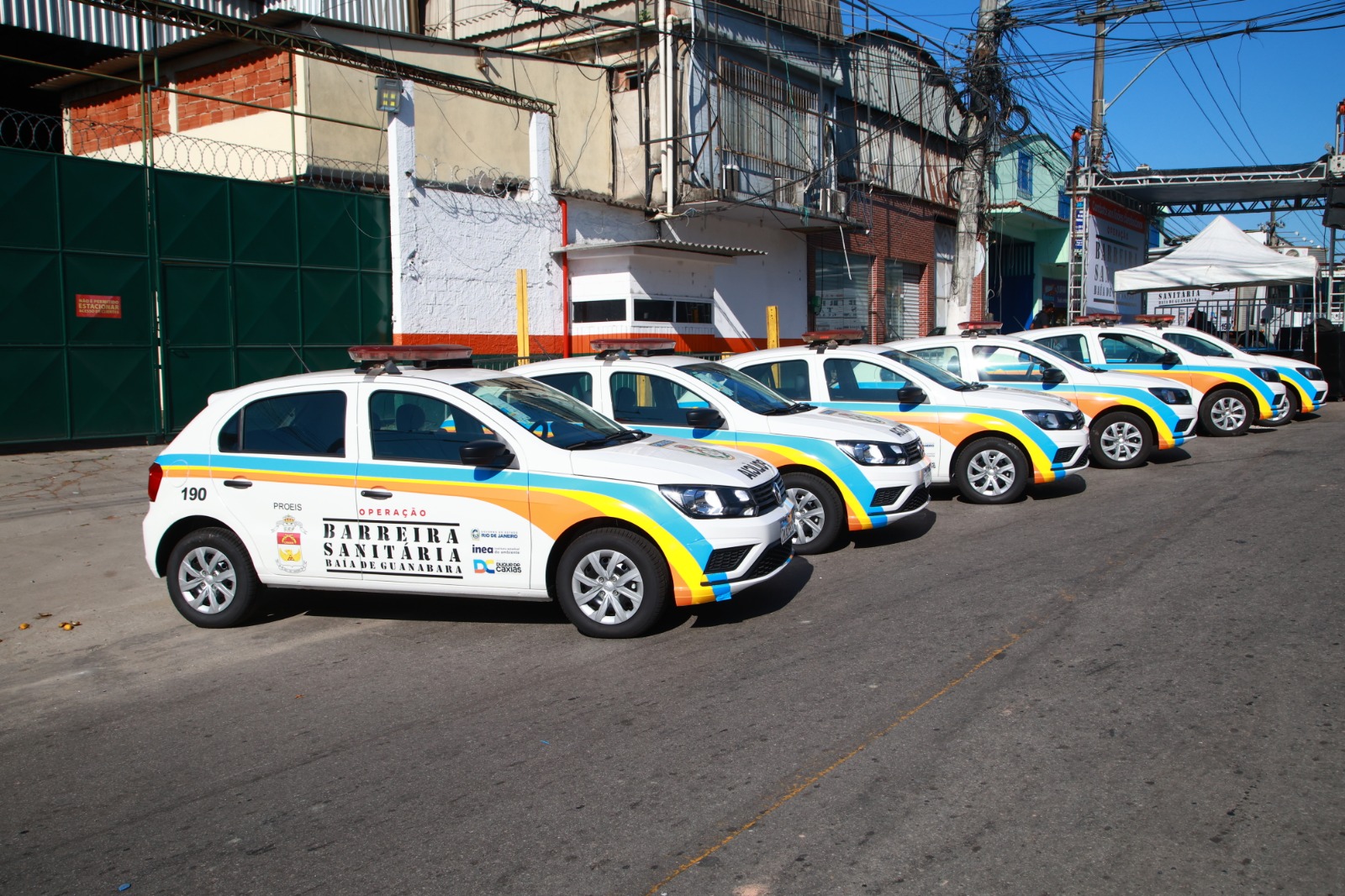 Secretaria de Estado do Ambiente e Sustentabilidade e Inea inauguram barreira sanitária em Jardim Gramacho