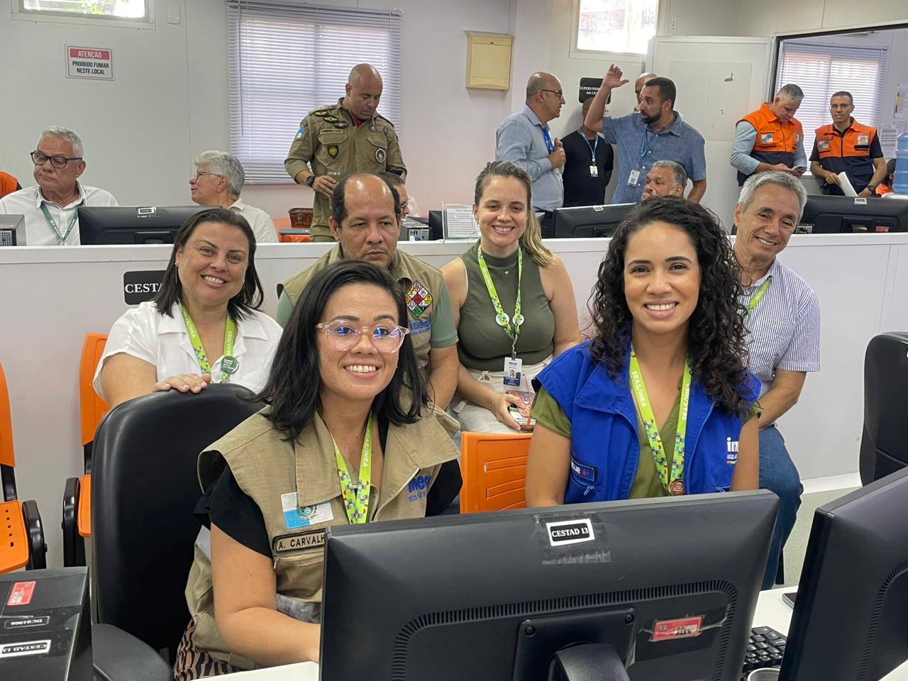 Secretaria de Estado do Ambiente e Sustentabilidade e Inea participam de simulado para desastres causados por chuvas