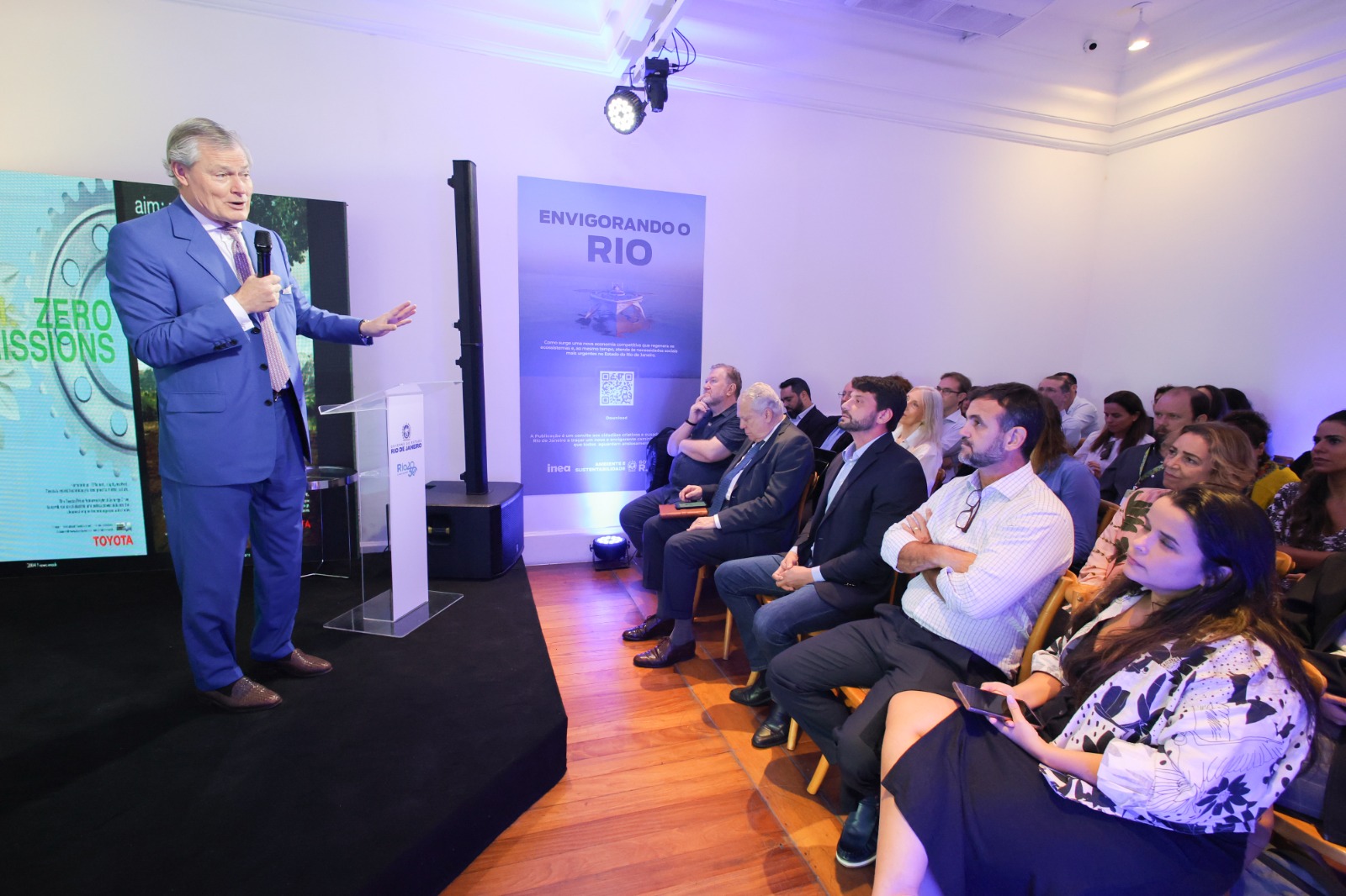 Casa G20: Pai da Economia Azul apresenta oportunidades para o Governo do Rio potencializar desenvolvimento sustentável