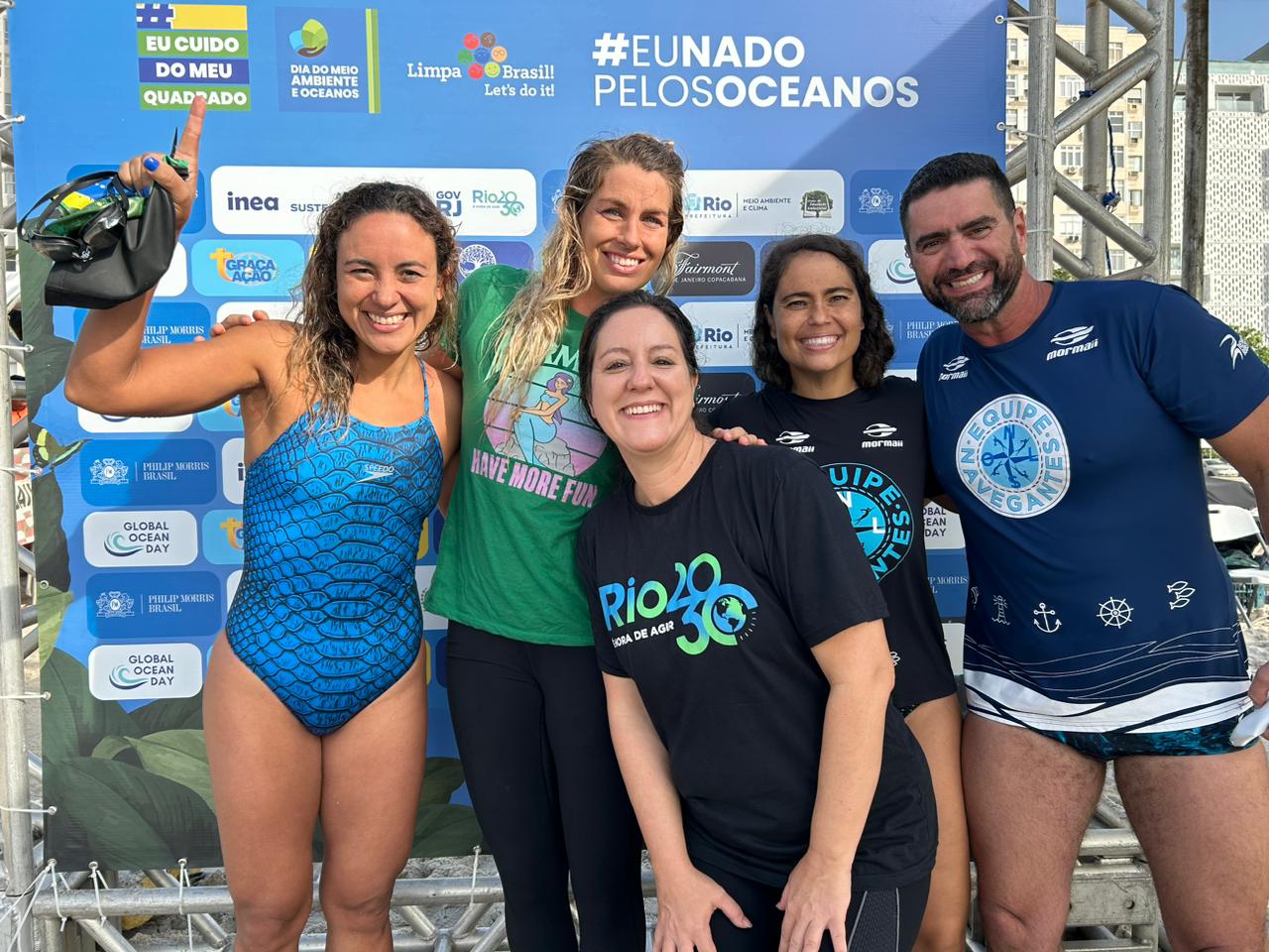 No final de semana dos oceanos, estado do RJ apoia ações no mar e de limpeza das praias