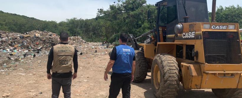 Seas e e Inea interditam e multam Área de Transbordo do Funil por irregularidades ambientais