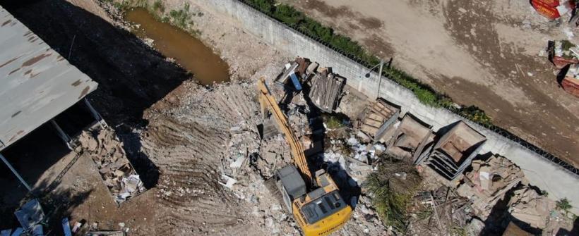 Secretaria de Estado do Ambiente e Sustentabilidade e Inea fecham lixão clandestino em Curicica