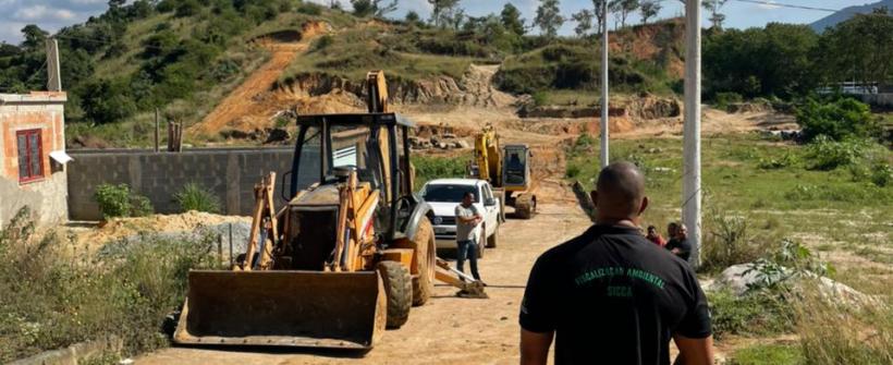 Seas e Inea promovem ação para combater construções irregulares em Campo Grande