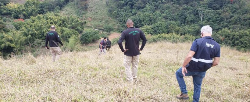 Seas e Inea identificam aterro clandestino em Volta Redonda