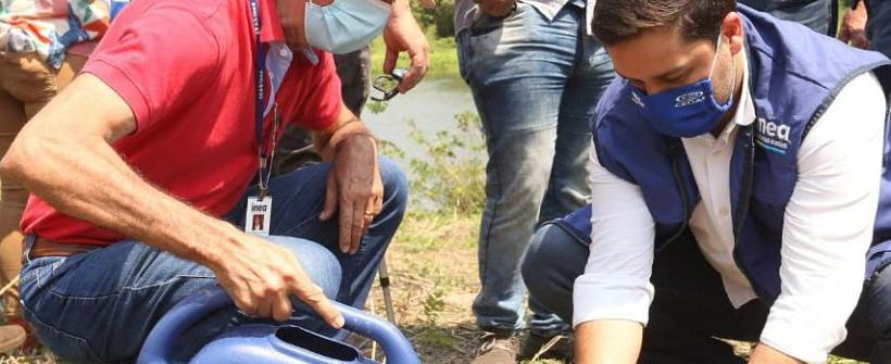 Seas participa de lançamento de programa que irá plantar 1 milhão de árvores no Guandu