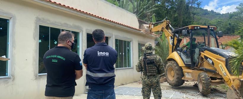  Seas Inea participam de operação conjunta com a Polícia Militar e o Ministério Público Estadual