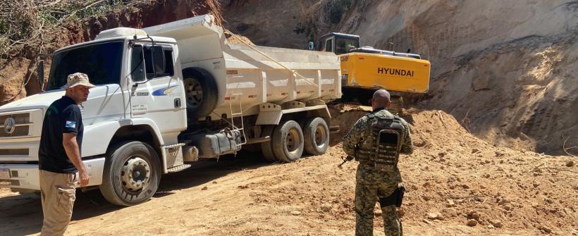 Combate a crimes ambientais: Seas e Inea participam de operação em Santa Cruz e na Ilha de Guaratiba