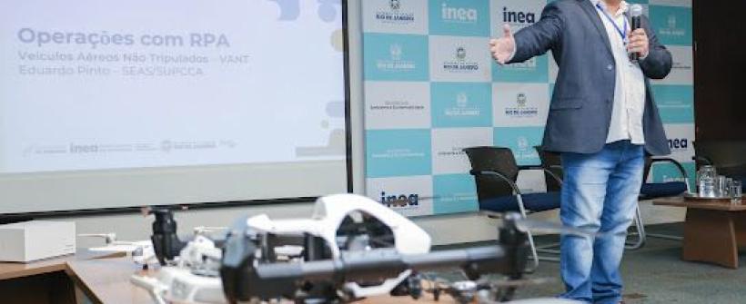 Seas e Inea promovem curso de capacitação para servidores sobre uso de drones