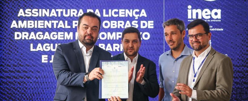 Governo do Estado concede licença ambiental para obras de dragagem no Complexo Lagunar da Barra e de Jacarepaguá