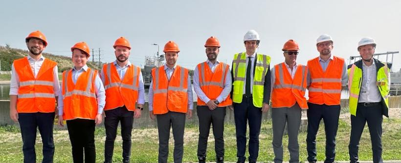 Na França, vice-governador Thiago Pampolha busca novas ideias e projetos para a despoluição de rios, lagoas e baías fluminenses