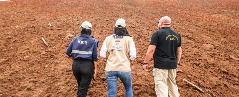 Governo do Estado embarga área desmatada de 21 hectares no Noroeste Fluminense