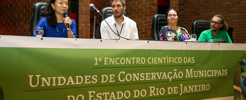 Integração entre gestão e pesquisa é destaque durante o 1º Encontro Científico das Unidades de Conservação Municipais do Estado do Rio de Janeiro